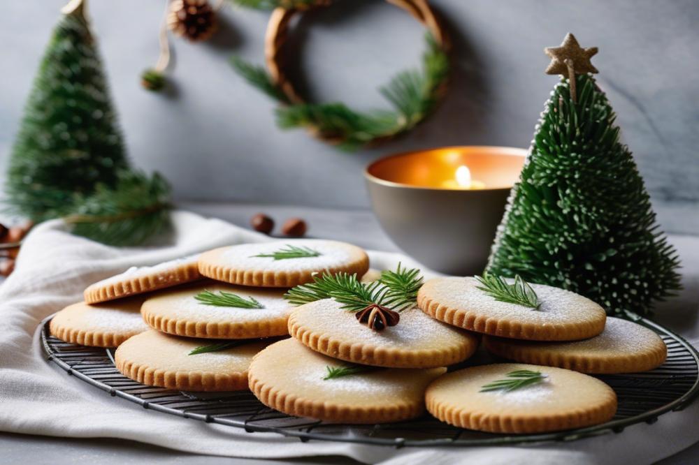 Delicious Hazelnut Shortbread Wreath Cookies Recipe For The Holidays