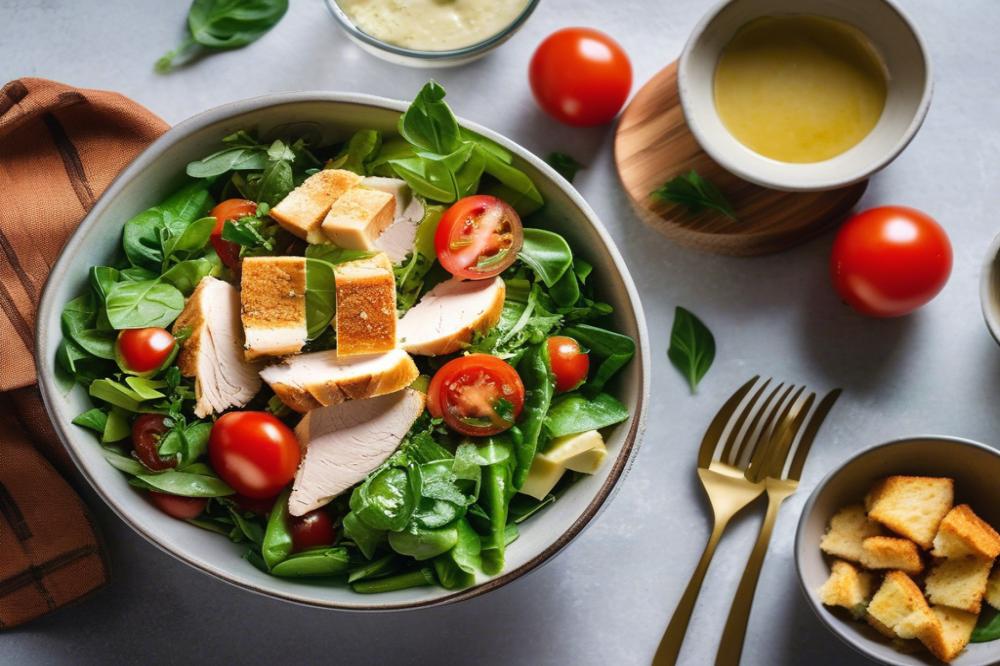 Delicious Healthy Chicken Caesar Salad Recipe For Light Eating
