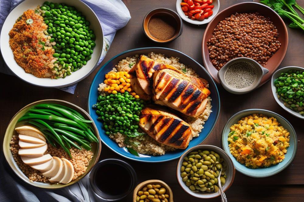 Delicious High-Protein Meals For Healthy Eating And Meal Prep