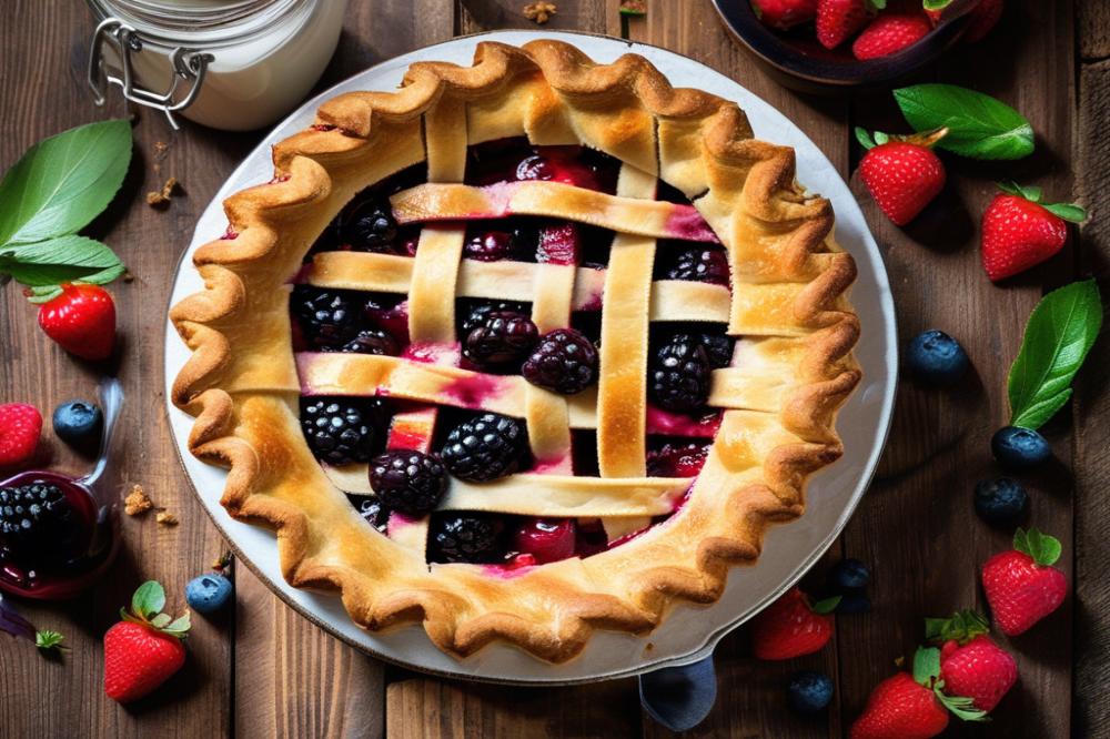 Delicious Homemade Berry Pie Recipe: A Sweet Treat For All