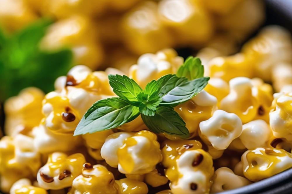 Delicious Homemade Honey Mustard Popcorn Recipe For Snack Lovers