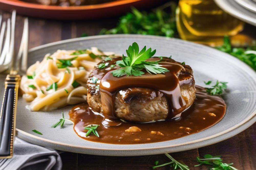 Delicious Homemade Salisbury Steak Recipe With Savory Gravy