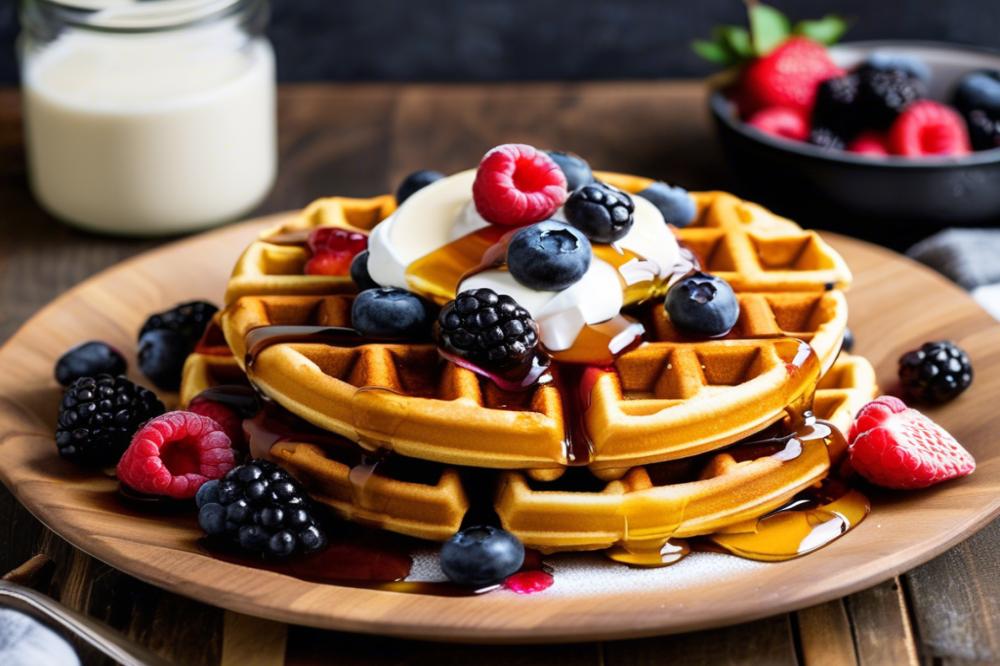 Delicious Homemade Waffle Recipe: Light, Fluffy, And Irresistible