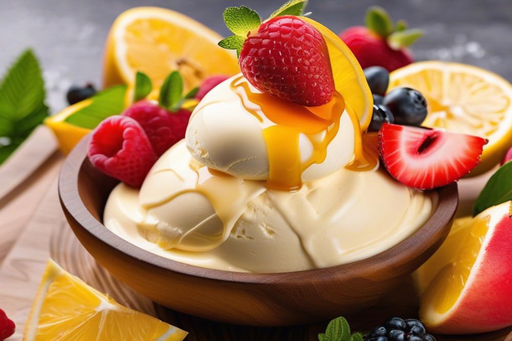 Delicious Honey Ice Cream Recipe – Sweet, Creamy, And Easy!