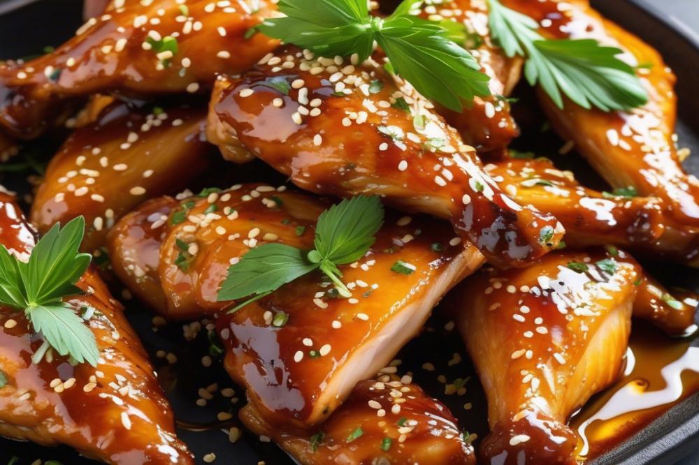 Delicious Honey Mustard Chicken Wings Recipe For Game Day