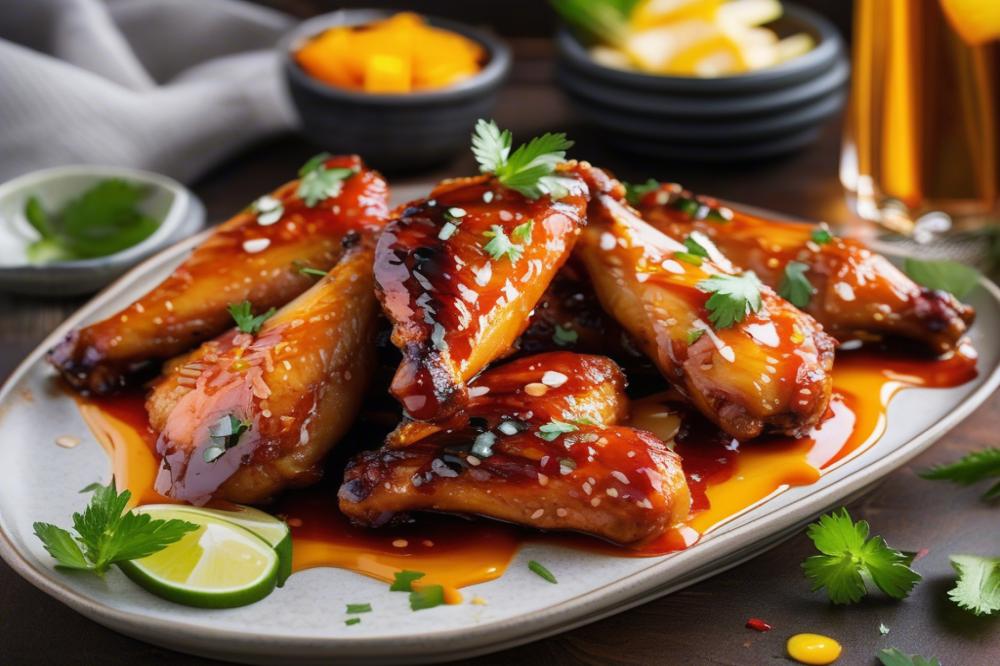 Delicious Hot Honey Chicken Wings Recipe For Game Day Fun
