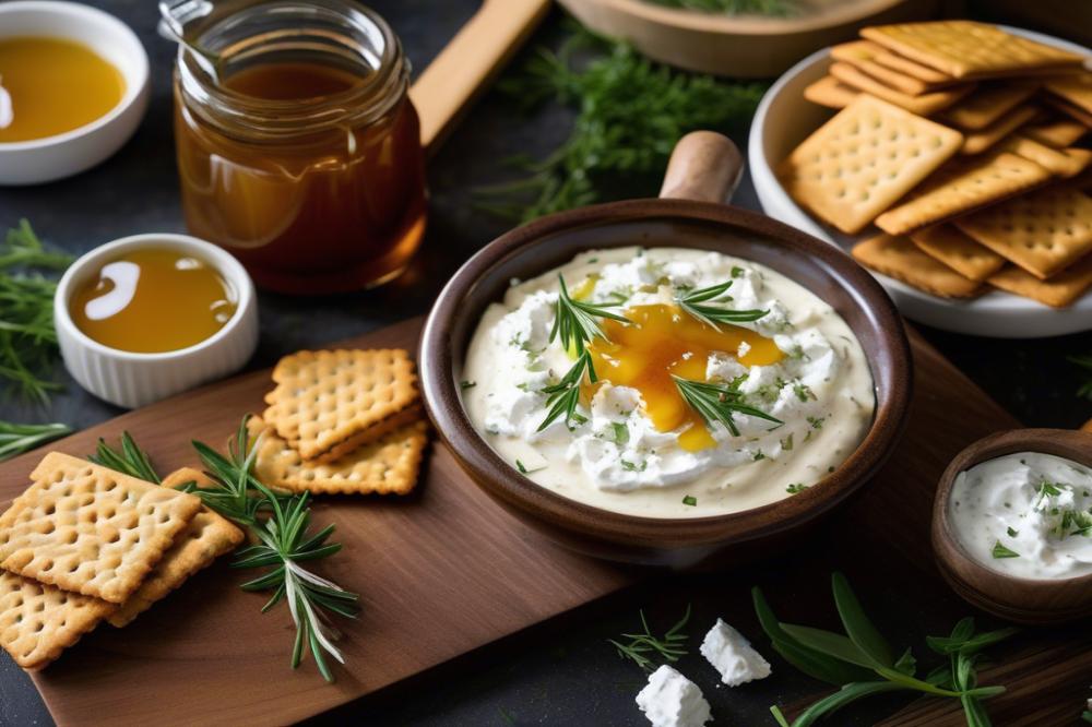 Delicious Hot Honey Goat Cheese Dip Recipe For Easy Entertaining