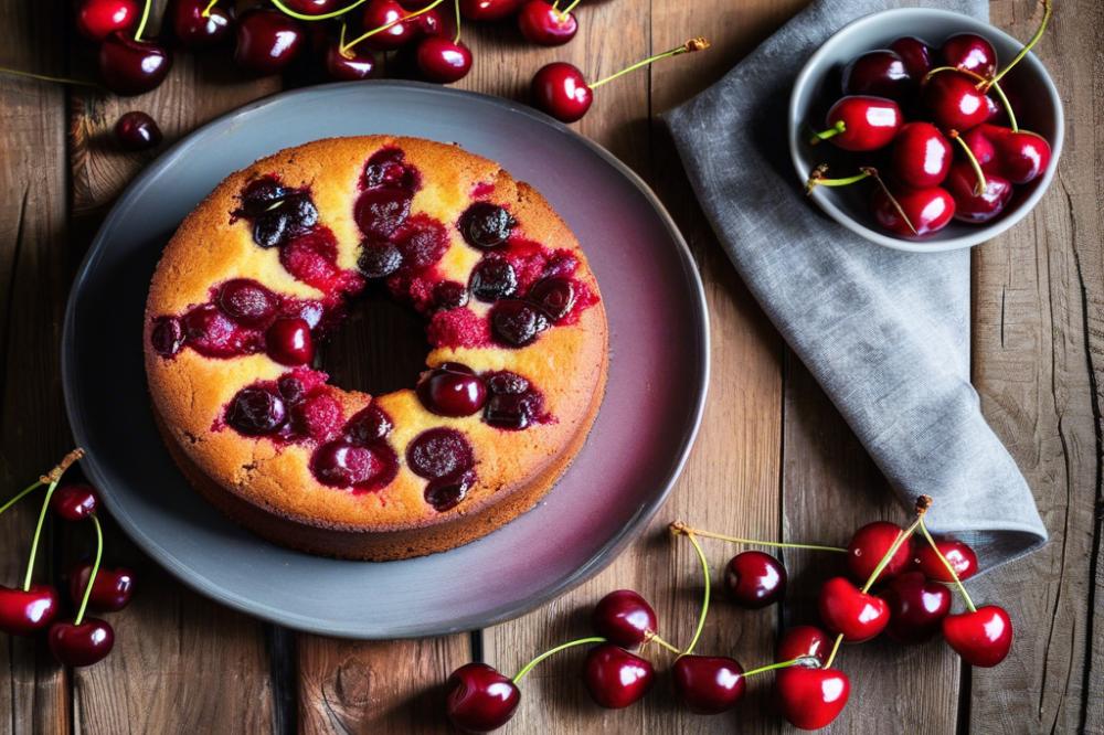 Delicious Hungarian Sour Cherry Cake Recipe – Easy To Make!