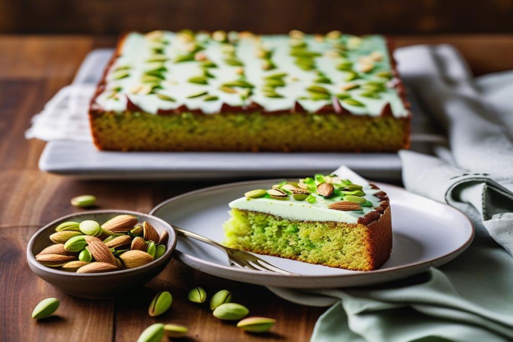 Delicious Italian Almond Pistachio Cake Recipe To Savor