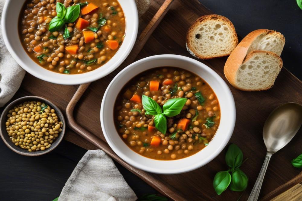 Delicious Italian Lentil Soup With Sausage: Hearty & Healthy Recipe