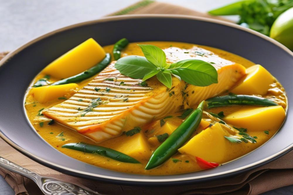 Delicious King Fish Mango Curry Recipe By Jaleela Kamal