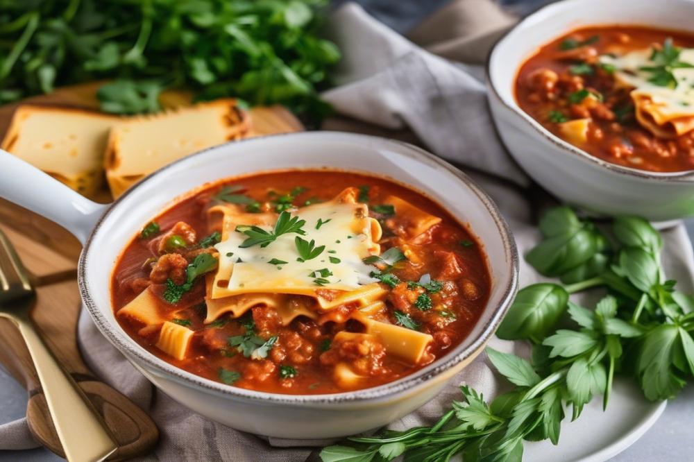 “Delicious Lasagna Soup Recipe: Comfort Food Made Easy”