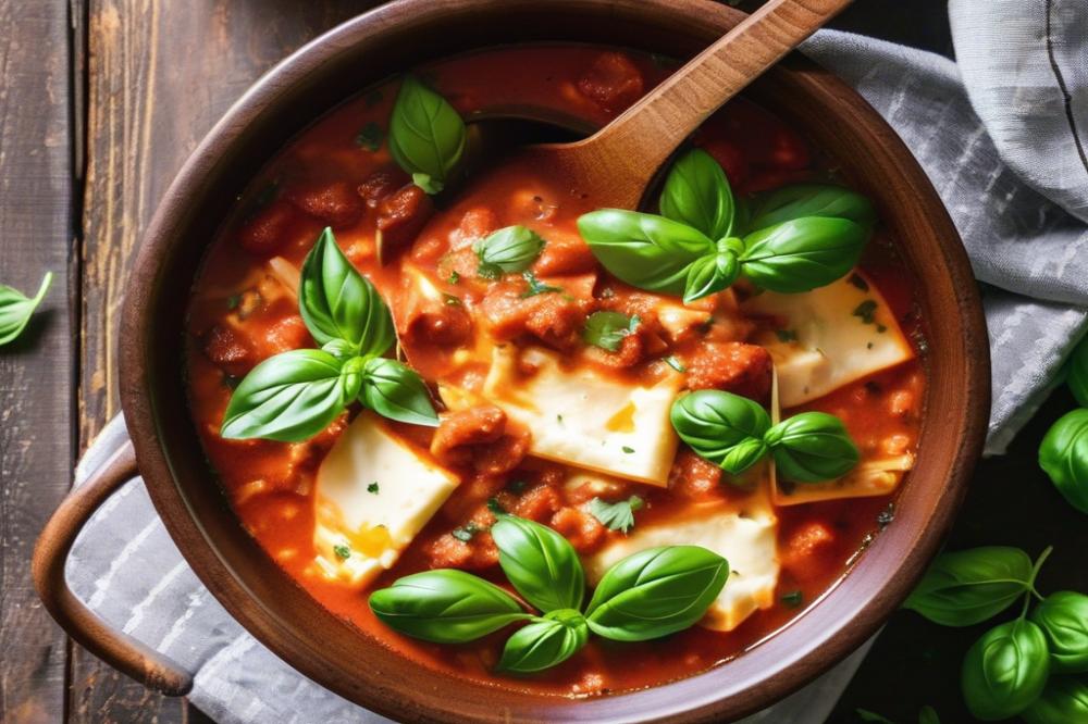 Delicious Lasagna Soup Recipe: Comforting One-Pot Meal Ideas