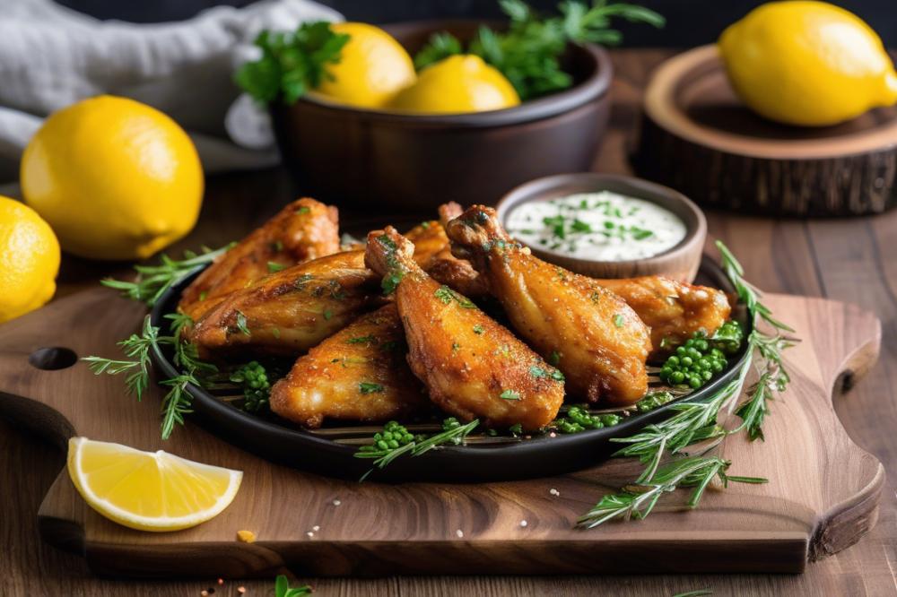 Delicious Lemon Pepper Wings Recipe: Crispy & Flavorful!