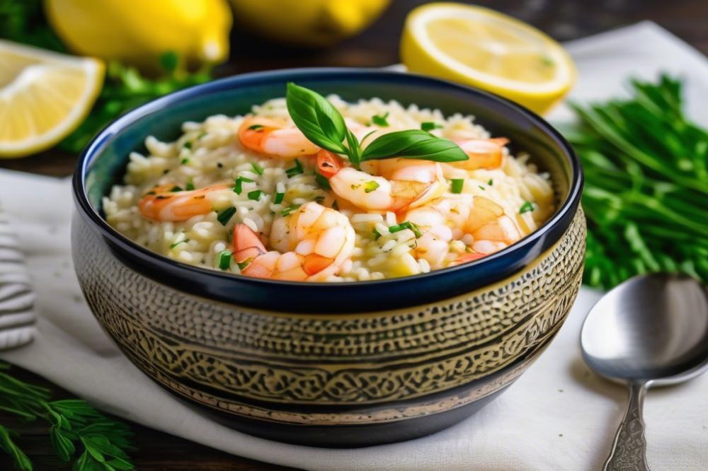 Delicious Lemon Shrimp Risotto Recipe For A Flavorful Dinner
