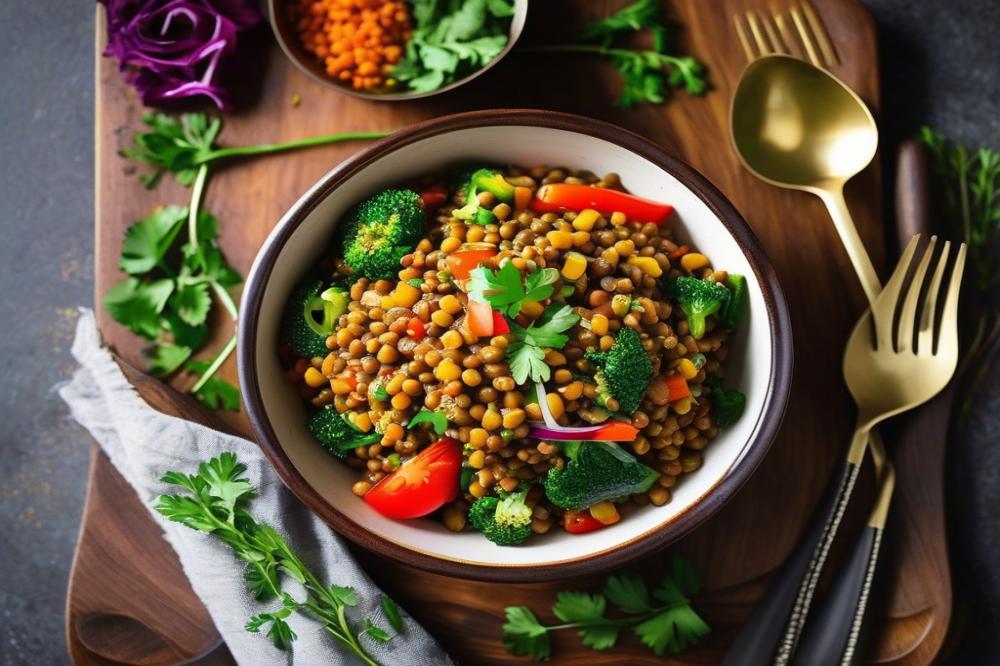 Delicious Lentil Stir-Fry Recipe: Healthy And Flavorful Meal