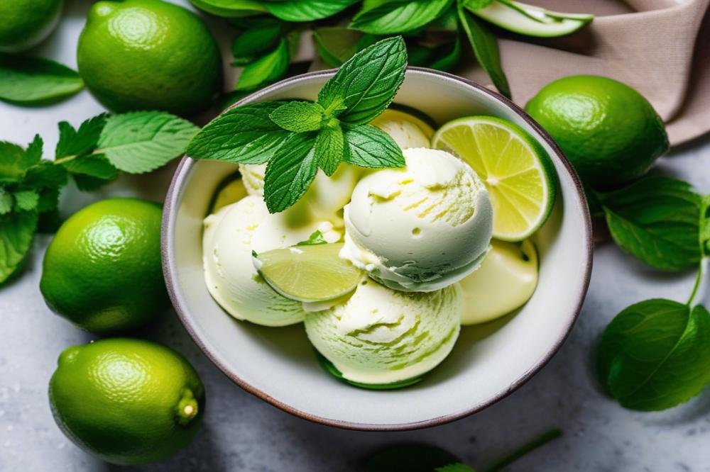 Delicious Lime Ice Cream Recipe: Refreshing Homemade Dessert