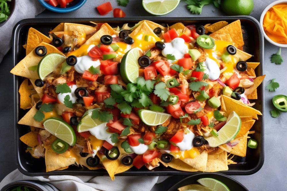 Delicious Loaded Chicken Nachos Recipe For Ultimate Snack Delight