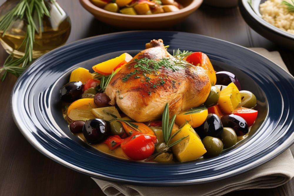 Delicious Mediterranean Braised Chicken: A Flavorful Recipe