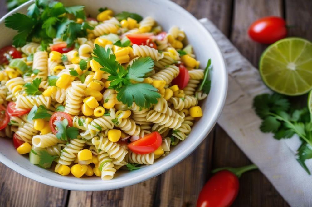 Delicious Mexican Street Corn Pasta Salad Recipe For Summer