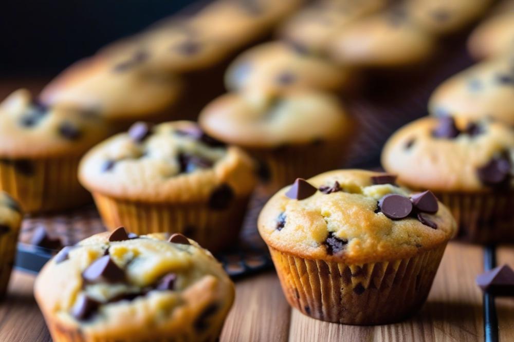 Delicious Mini Vegan Chocolate Chip Muffins: Easy Recipe!
