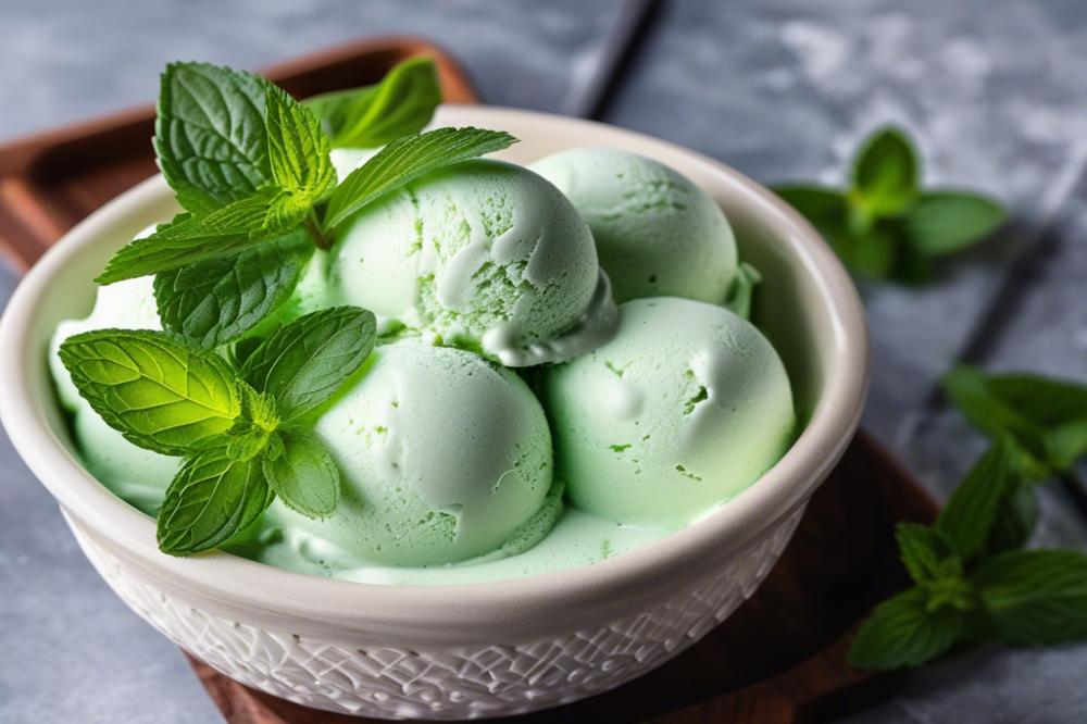 Delicious Mint Ice Cream Recipe: Creamy & Refreshing Treat