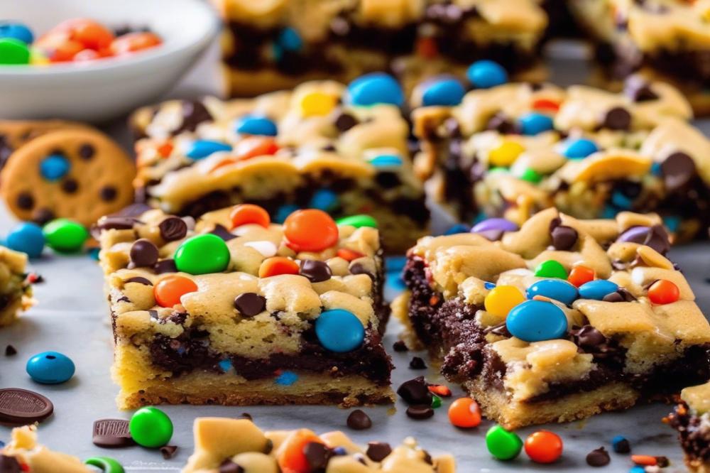 Delicious Monster Cookie Bars Recipe – Easy And Irresistible Treats