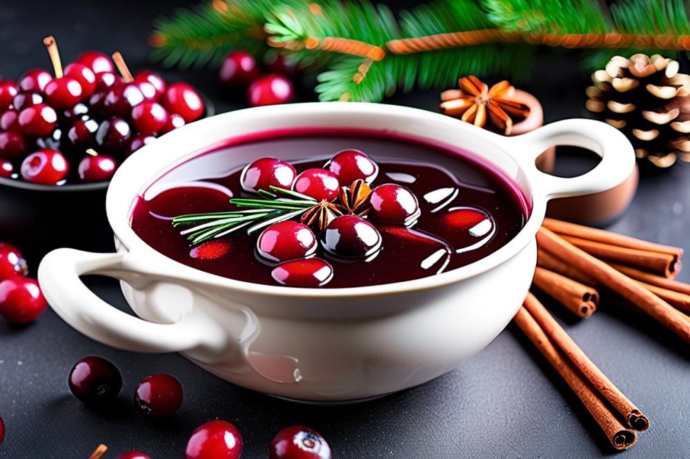 Delicious Mulled Cranberry Sauce Recipe For Festive Celebrations