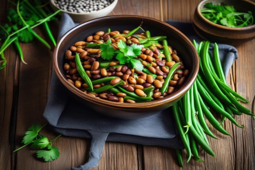 Delicious North Indian Chawli Ki Sabzi: Long & Black-Eyed Beans
