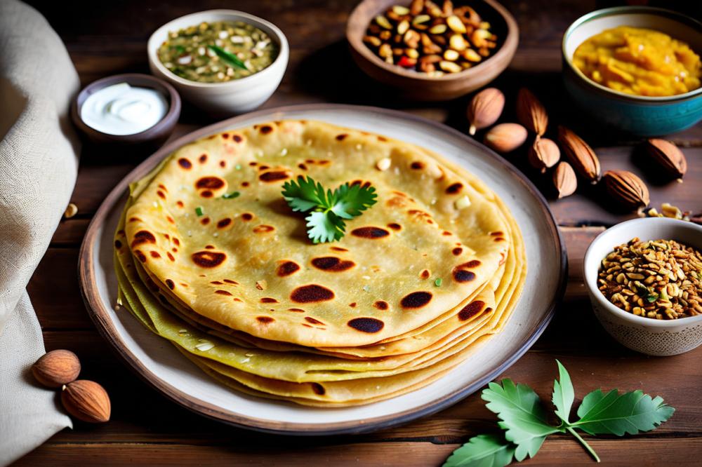 “Delicious Nutty Aloo Paratha Recipe: A Healthy Indian Delight”