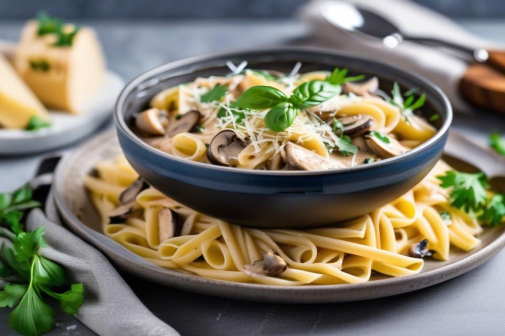 Delicious One-Pot Creamy Chicken And Mushroom Pasta Recipe