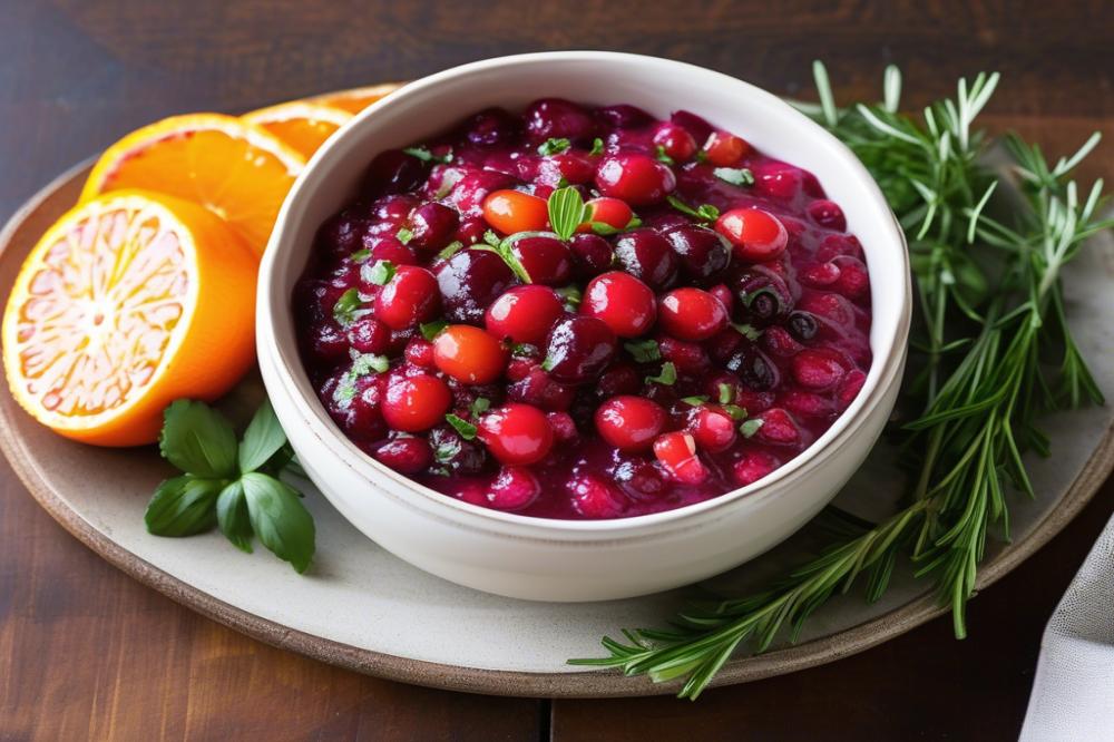 Delicious Orange Cranberry Salsa Cream Cheese Spread Recipe