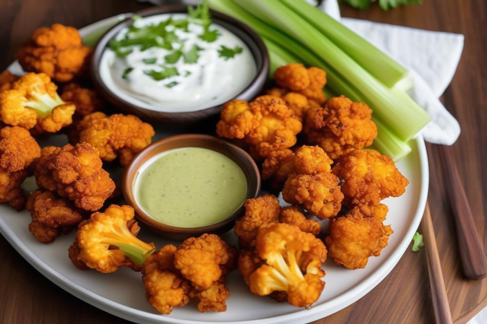 Delicious Oven-Baked Buffalo Cauliflower Recipe For Game Day