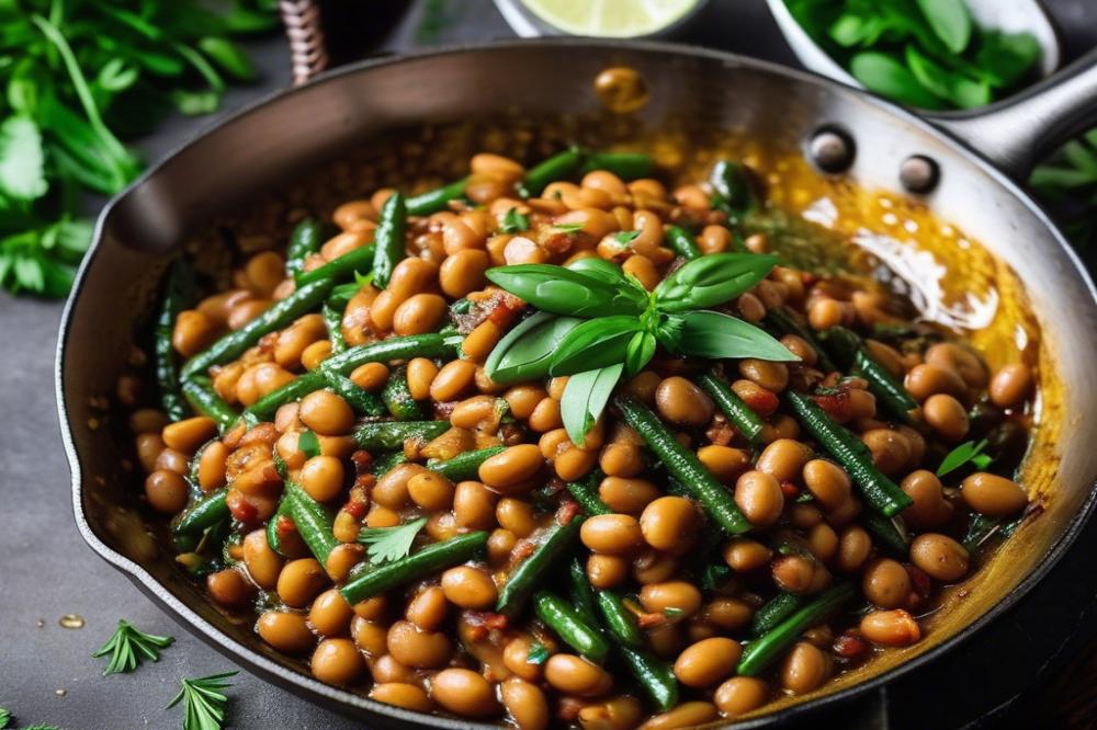 Delicious Pan-Fried Beans Recipe: Quick And Flavorful Cooking