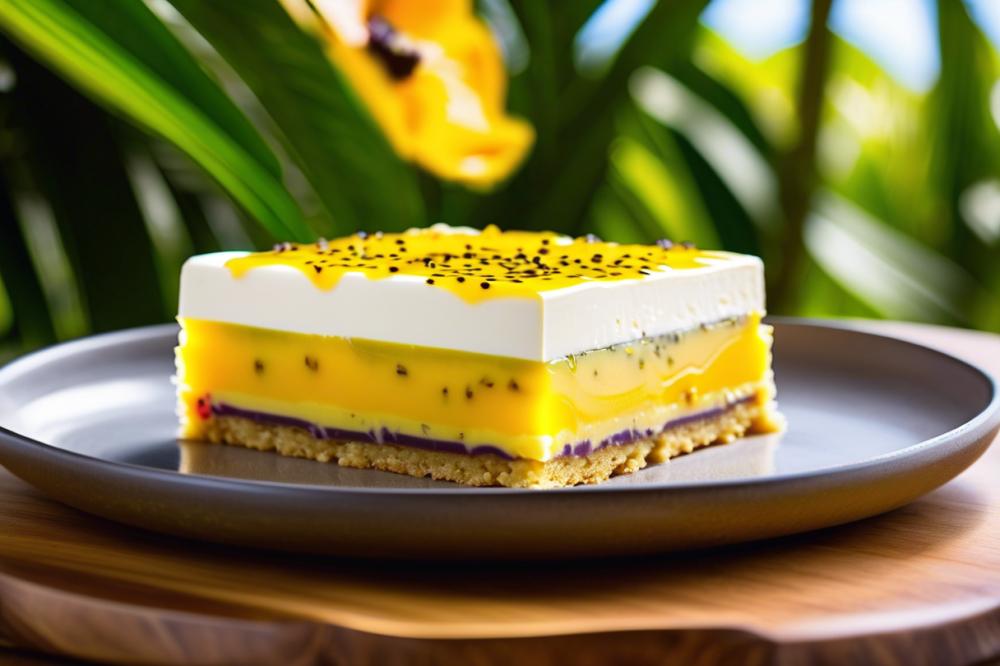 Delicious Passionfruit Slice Recipe: A Sweet Tropical Treat