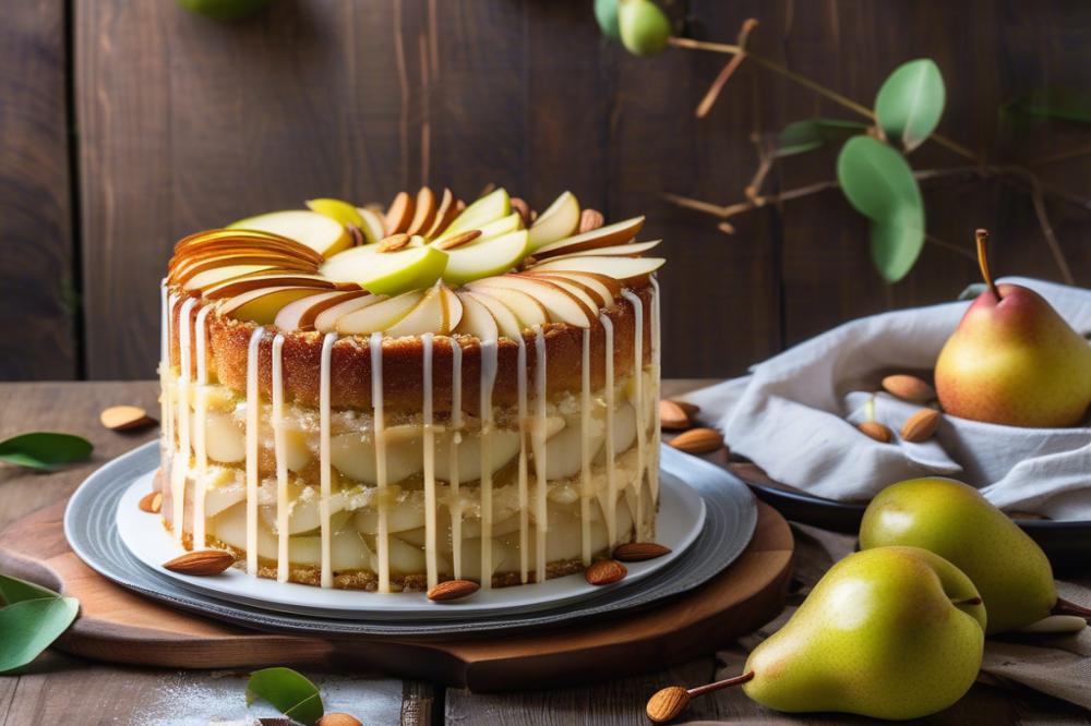 Delicious Pear Almond Cake Recipe: A Perfect Dessert Delight