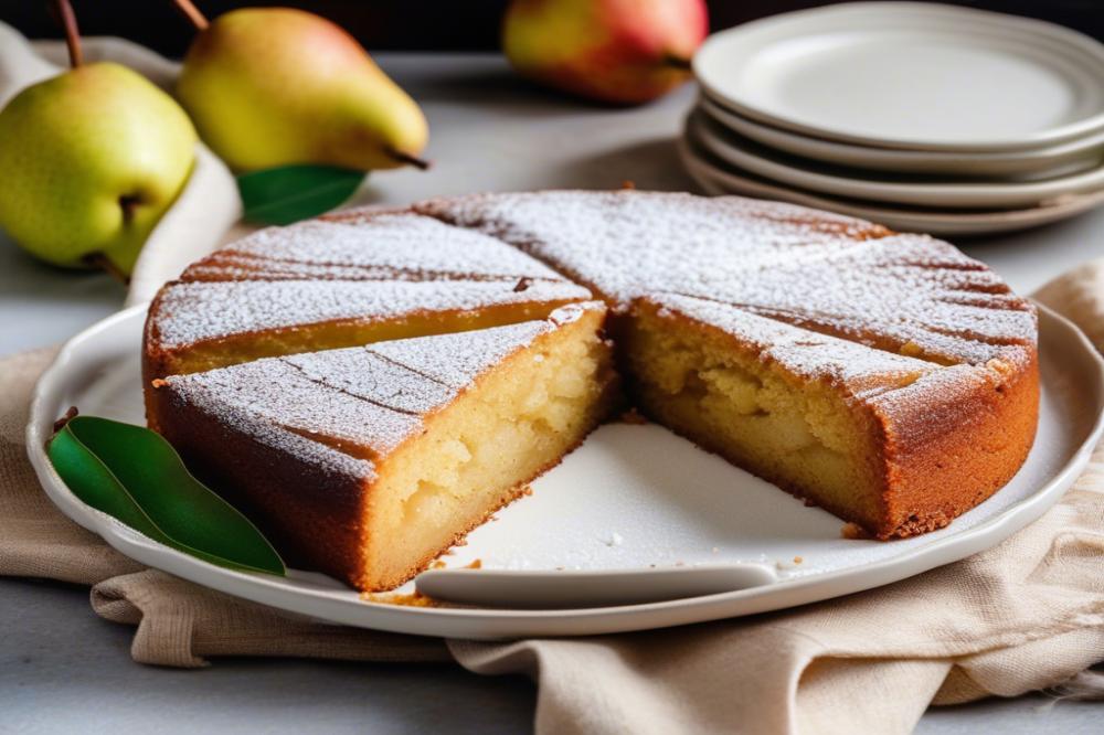 Delicious Pear Cake Recipe: Moist, Flavorful, And Easy To Make