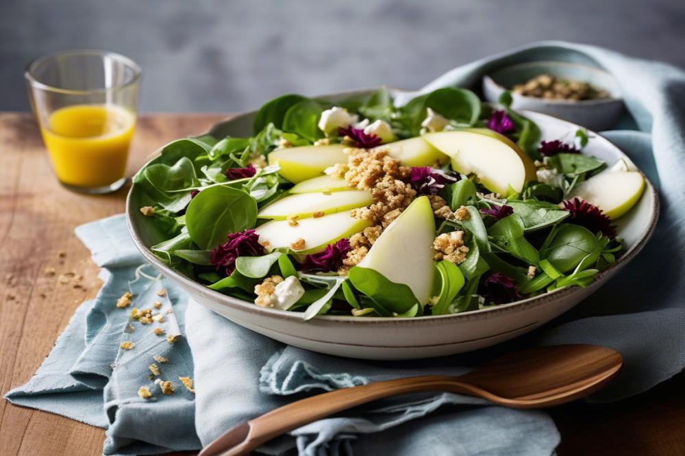 Delicious Pear Gorgonzola Salad Recipe For Perfect Fall Flavors