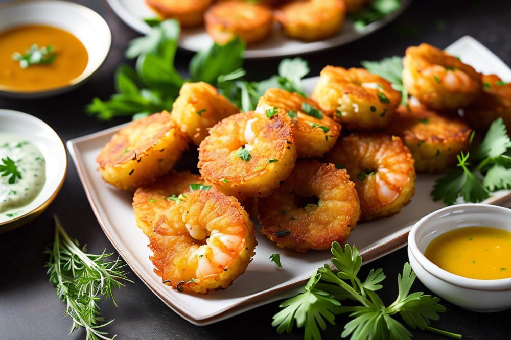 Delicious Prawn Fritters Recipe By Quek Seok Bin And Mum