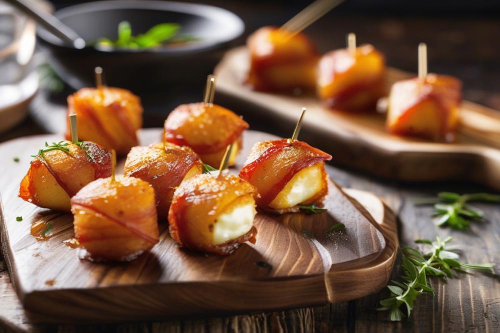Delicious Prosciutto-Wrapped Mozzarella Bites For Easy Entertaining