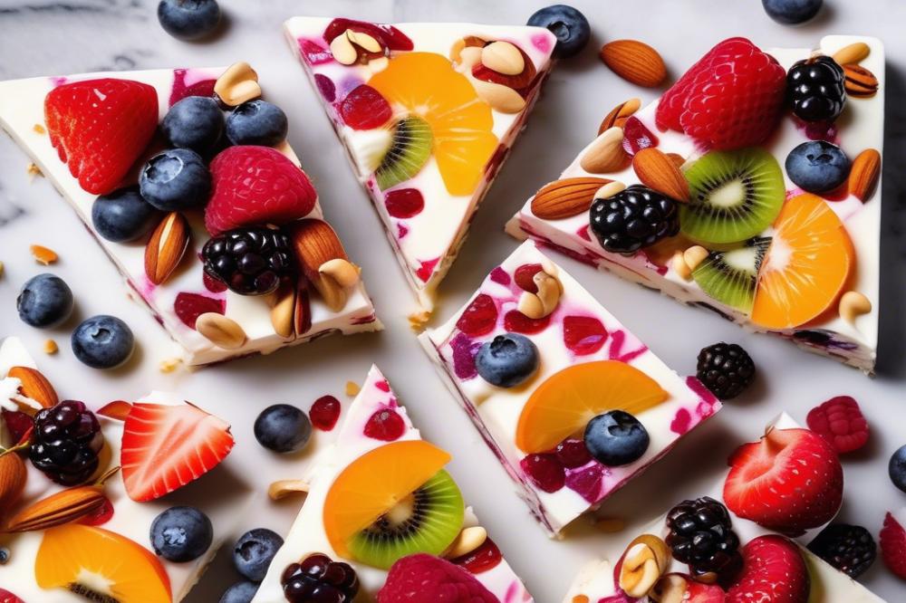 Delicious Protein-Packed Frozen Yogurt Bark Recipe For Healthy Snacking