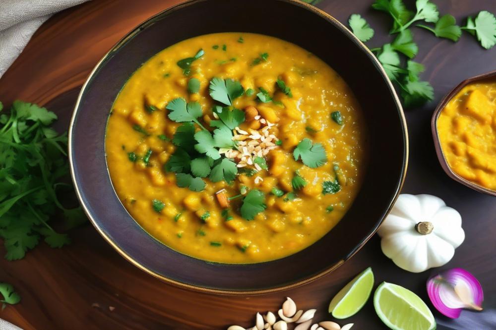 Delicious Pumpkin Dal With Garlic Tadka Recipe To Try Now