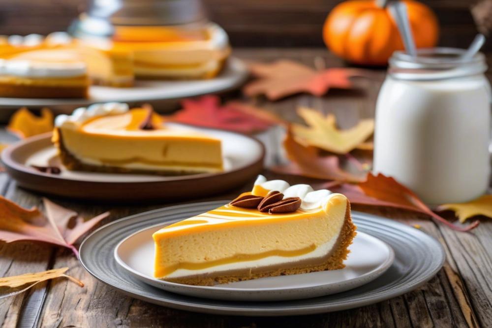 Delicious Pumpkin Swirl Cheesecake Recipe For Fall Desserts