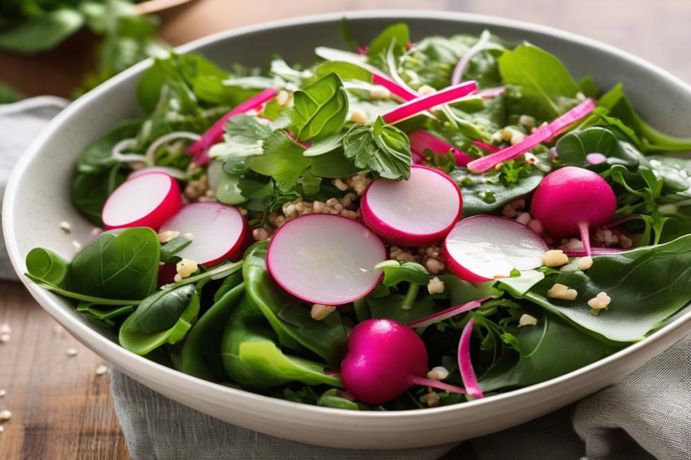 Delicious Radish And Buckwheat Salad Recipe For Healthy Eating