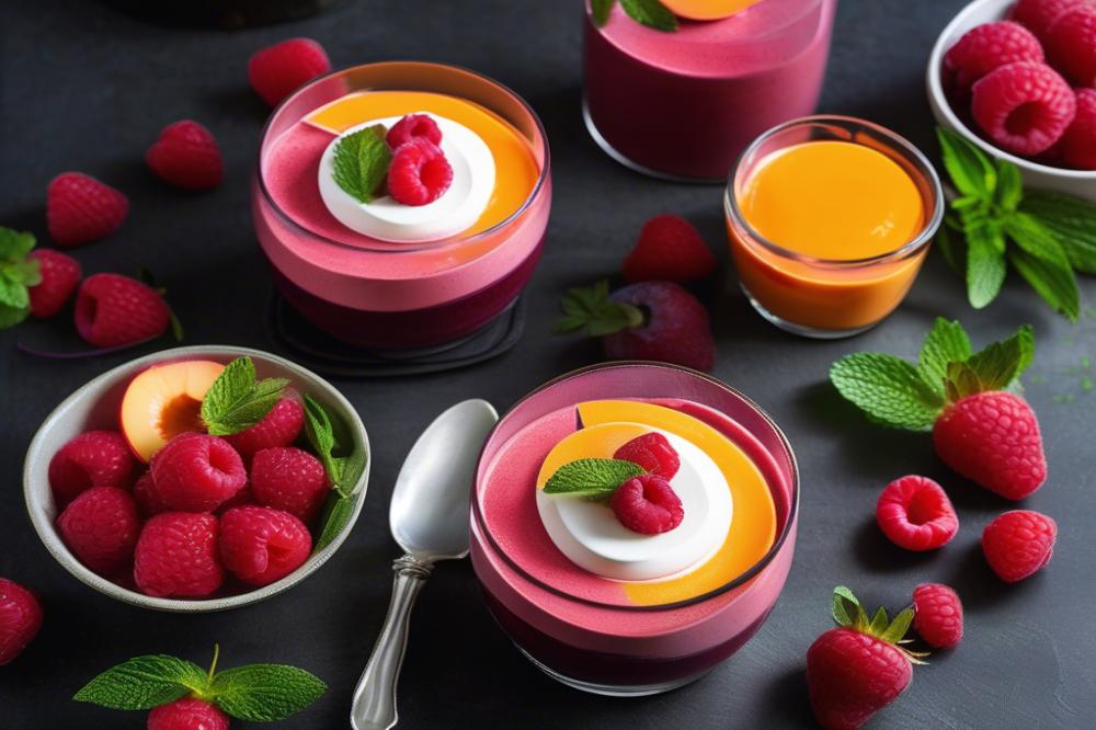 Delicious Raspberry Peach Yogurt Mousse Cake Recipe To Try