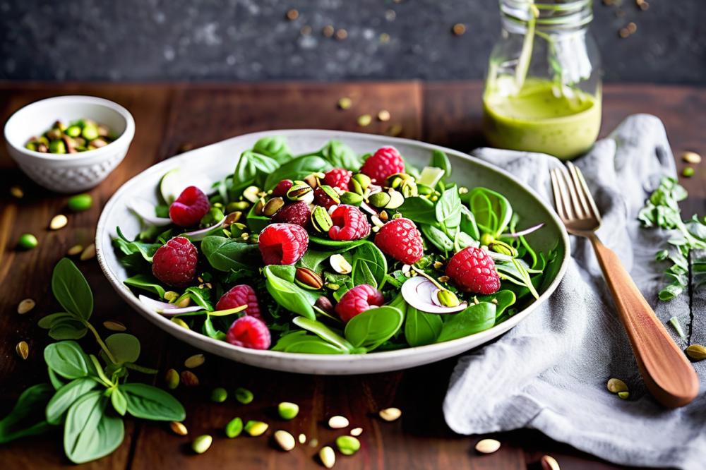 Delicious Raspberry Pistachio Salad Recipe For Refreshing Flavor