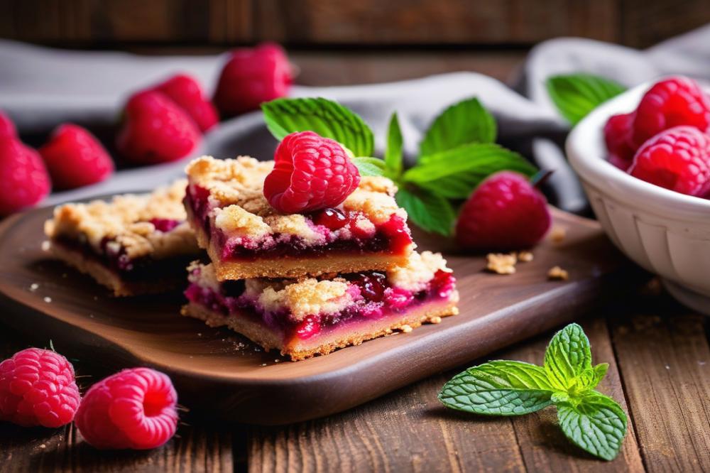 Delicious Raspberry Streusel Dessert Bars Recipe To Satisfy Cravings