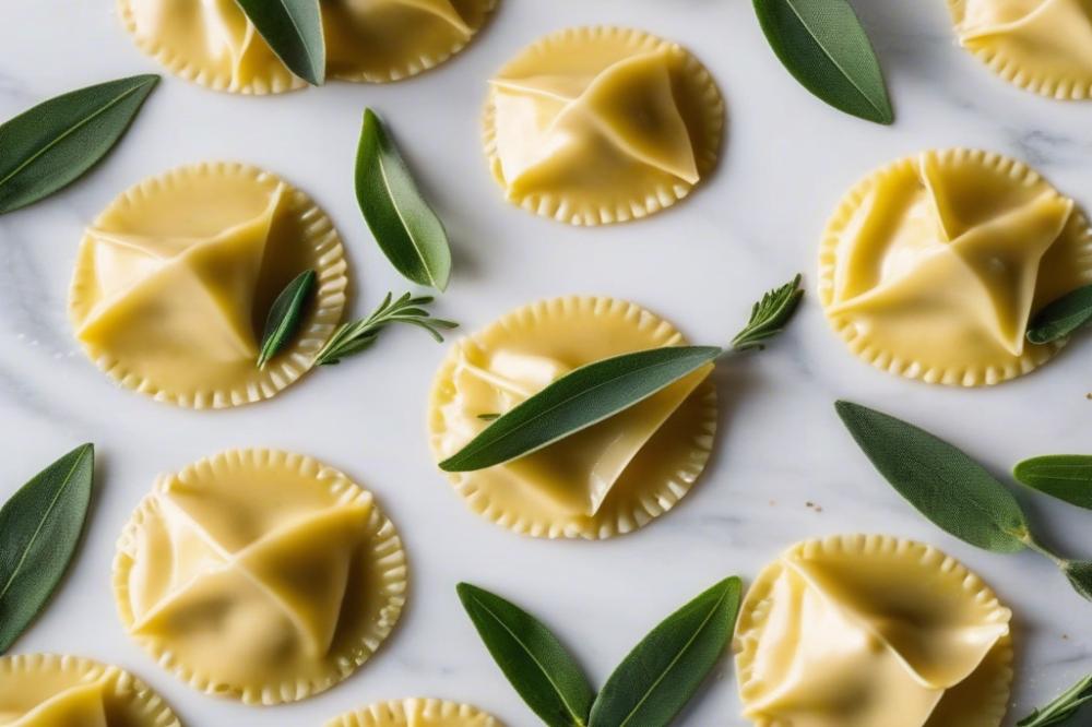 Delicious Ravioli With Sage Butter Sauce Recipe To Savor