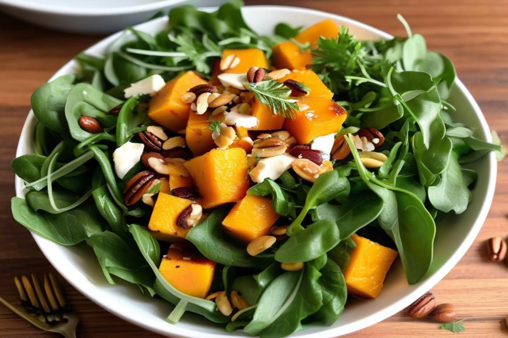 Delicious Roasted Butternut Squash Salad Recipe For Fall Flavor