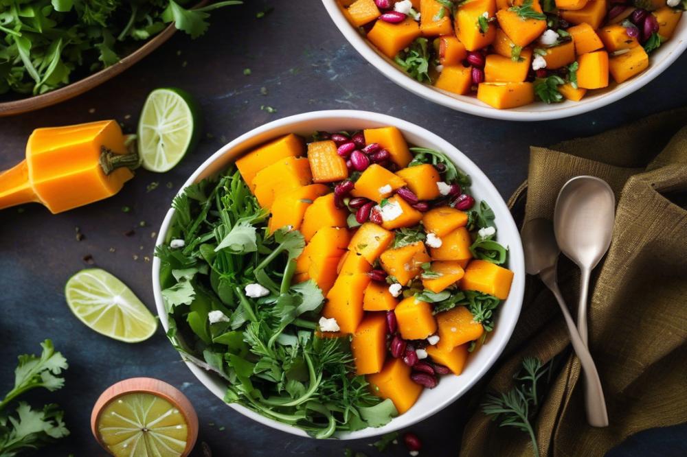 Delicious Roasted Butternut Squash Salad Recipe For Fall Flavor